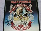 IRON MAIDEN THE 1ST 10 YEARS BOX SET   SIGNED