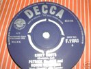 P MacNee, Honour Blackman,Kinky Boots, UK Decca 45 rare