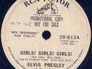 philippines PROMO COPY ELVIS PRESLEY 78rpm GIRLS GIRLS
