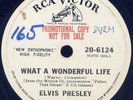 philippines PROMO ELVIS PRESLEY 78 rpm WONDERFUL