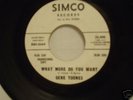rare northern soul 45 gene toones-what more do you want