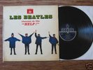 LES BEATLES HELP FRENCH ORIGINAL OSX LP ODEON BLEU 