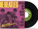 THE BEATLES - RARE GERMAN 45 w/PS, MISSPELLED TITLE