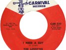 LOVETTES I Need A Guy / I'm Afraid Northern Soul 45