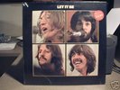 BEATLES let it be SEALED in SHRINK  w/ STICKER LP