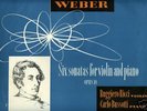 LP DECCA  RICCI / BUSSOTTI  * WEBER  6  VIOLIN  SONATAS