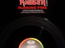 Iron Maiden Running Free 12' Promo USA Rare