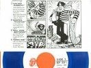 Rolling Stones COPS & ROBBERS blue vinyl EP w/PS MINT