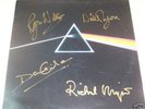 PINK FLOYD - Dark Side Of The Moon signed 4 COA rare