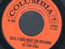 FOUR EVERS DOO WOP EARLY SOUL ORIG. COLUMBIA 45 SLEEVE