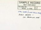 STAR WARS/CLOSE ENCOUNTER Mehta TEST PRESS MINT MFSL LP