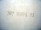 Beatles White Mono Album Low Number Missprint