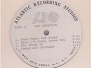 LED ZEPPELIN 1 - TEST PRESSING - 1969 LP