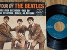 FOUR BY THE BEATLES 45 Record EP Rare Sleeve EAP 1-2121