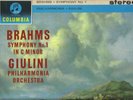 SAX 2420 Brahms Symphony 1 Giulini B/S
