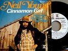 NEIL YOUNG: Cinnamon Girl (rare German W/L PROMO 7