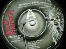 IRON MAIDEN -Running free -UK 7