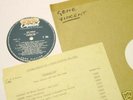 vinyl LP GENE VINCENT bluejean bop RARE UK FACTORY DEMO