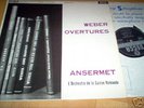 DECCA SXL 2112 ED1 stereo Weber, Ansermet