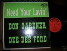 DOO WOP LP - DON GARDNER & DEE DEE FORD on FIRE