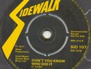 JOHN FORDE - WOMAN b/w DON'T YOU KNOW WHO DID IT demo 7
