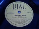 Dial 78 Charlie Parker Septet Yardbird Suite Alto JAZZ