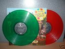 BEATLES st peppers RARE FRENCH FRANCE LP GREEN RED