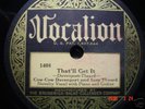 VOCALION- #1408   COW COW DAVENPORT & SAM THEARD