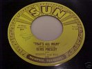 Elvis Presley, That's All Right, Original, on Sun 209