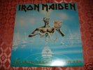 IRON MAIDEN: 7TH SON + NO PRAYER GREEK ISSUES LPS RARE