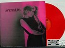 AVENGERS 1st LP orig FIRST press RED vinyl 1983 CRACKER