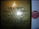 8 LP PHILIPS MOZART LATE SYMPHONIES 21-41 MARRINER