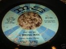 NORTHERN SOUL 45/TONY CLARKE (THEY CALL ME) A WRONG MAN