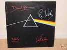 1st Press Psych Pink Floyd Dark Side Of Moon LP Signed
