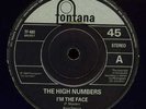 THE HIGH NUMBERS - I'm The Face 45 Fontana MINT Who