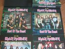 IRON MAIDEN BEST OF THE BEAST4LP VERY RARE BOX SET.