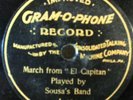 Scarce Turn of the Century 7 inch 78 rpm GRAM-O-PHONE