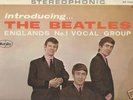RARE AUTHENTIC   BEATLES LP  VEE JAY SR 1062  AD BACK