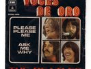 THE BEATLES: Mega RARE Single VOCES DE ORO..