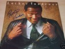 LUTHER VANDROSS autographed signed ALBUM / LP w/COA