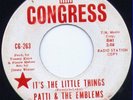 NORTHERN SOUL 45 PATTI & EMBLEMS THE LITTLE THINGS