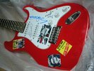 SEX PISTOLS  SIGNED ELECTRIC GUITAR .COA