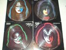 KISS SOLO LP PICTURE DISC SET ALL SIGNED ORIGINAL 1978