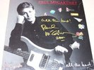 PAUL McCARTNEY autographed signed ALBUM / LP w/COA
