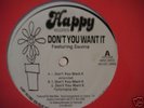Davina - Don't You Want It HAPPY REC DETROIT MAD MIKE