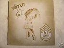 VERNON AND THE G.I.'S 1979 LP ROCKABILLY TEDDY BOY M-