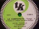 ASTOR PIAZZOLLA - 78 RPM - ARGENTINE TANGO -TK S 5036