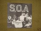 S.O.A. No Policy EP RARE Dischord Henry Rollins 45 SOA