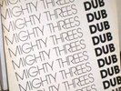 MIGHTY THREES DUB APRIL RECORDS RARE VINYL LP