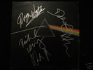 Pink Floyd Dark Side of the Moon LP SIGNED Autographed